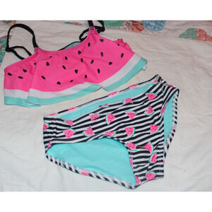 GIRL SQUAD SWIMSUIT-SIZE 7/8-WATERMELONS